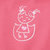 巴拉巴拉婴儿用品口水围兜秋装两件套女宝宝口水巾棉甜美(80cm 桃红)第4张高清大图