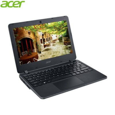 宏碁（acer）TMB117 11.6英寸商务办公娱乐便携笔记本电脑 四核N3160 N3710 蓝牙 定制(黑色)