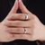 真品纯银S999戒指男女情侣对戒简约光面指环手工开口足银实心活口(情侣对戒一对（对戒）)第6张高清大图