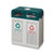 南方旗下 和畅GPX-98户外垃圾桶分类环保垃圾桶室外垃圾箱小区垃圾筒公用可回收果皮桶(烤漆)第4张高清大图