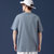 传奇保罗短袖夏季运动潮流吸汗透气时尚百搭休闲短袖T恤(M-2XL)612511(蓝色 XL)第3张高清大图