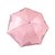 天堂日照金鳞380E三折超轻超强防紫外线晴雨伞（浅粉色）（带伞包）第3张高清大图