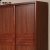 御品工匠 实木整体衣柜 乌金木色 推拉门衣柜 中式家具 K0214第4张高清大图