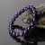 一生一石 3A级天然紫水晶圆珠手链系列(9mm)第5张高清大图