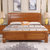 进畅家具 床 实木床现代简约榉木床中式1.5m1.8米双人床进口榉木高箱床储物床主卧(1.5*2米 床)第2张高清大图