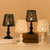 莎芮 欧式家居创意复古铁艺风灯蜡烛烛台浪漫烛光晚餐婚庆道具摆件礼物(KX8029白色)第3张高清大图