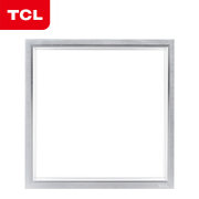TCL集成吊顶LED灯平板面板铝扣板厨房厨卫卫生间嵌入式方灯(300*300mm 12w正白光)