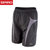 spiro运动短裤男女跑步速干夏季透气型健身五分裤男女款S184X(黑色/灰色 L)第3张高清大图