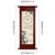 汉时（Hense)创意中式复古装饰挂钟客厅古典静音石英时钟HW69(国色天香-竖版)第2张高清大图