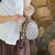 卡洛黛茜 时尚复古斜挎包单肩包手机包气质印花小包包手提女包(棕色)第4张高清大图