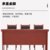 云艳YY-LCL111大型会议室会场培训桌椅组合长条桌油漆木皮条形桌 三人桌1.8米不含椅子(默认 默认)第5张高清大图
