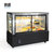 黑色蛋糕冷藏柜直角烧烤展示柜冷藏保鲜柜透明商用慕斯冷冻展示柜玻璃(1.8米)第2张高清大图