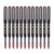 得力 S656 宝珠笔 中性笔 0.5mm 子弹头 (红色/黑色/蓝色颜色备注)12支/盒第5张高清大图