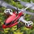 遥控飞机 无人直升机合金儿童玩具 飞机模型耐摔遥控充电动飞行器(蓝色 一个机身两个电池)第2张高清大图