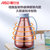 爱仕达保温壶-玻璃红胆水壶真空学生家用暖瓶大容量1.5升热水瓶(暗雅红)第3张高清大图