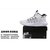 Nike耐克乔丹JORDAN JUMPMAN AJ34运动简版缓震篮球鞋BQ3448-102(白色 42.5)第5张高清大图