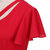 时尚短裙子两件套女装夏季新款韩版修身短袖雪纺衫百褶裙套装XY6621(红色 M)第5张高清大图