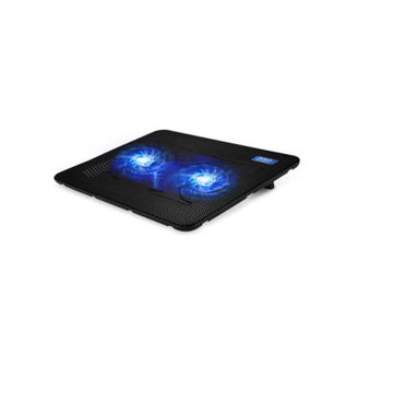 超频三（PCCOOLER）霜酷 笔记本散热器（双风扇/静音/适用于15英寸以下笔记本）(双风扇)