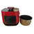 荣事达(Royalstar) YDG30-70A20 3升 黄晶内胆 电压力锅 方型设计 红黑色第2张高清大图
