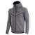 Nike耐克男装外套秋冬新款针织运动服休闲耐磨保暖夹克805145-091(深灰色 L)第4张高清大图