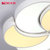 东联LED吸顶灯 客厅灯现代简约个性创意卧室灯餐厅书房灯具灯饰x144(三档变光72W/白色)第5张高清大图
