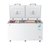 Haier/海尔 BC/BD-429HEK 商用冰柜卧式 冷藏冷冻柜 顶开门冷柜大容量429升 循环制冷(白色 429L)第4张高清大图