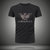 欧洲站美杜莎夏季2020新款潮流牌男士丝光棉烫钻短袖T恤大码体恤4.(XL 黑)第3张高清大图