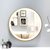 豫见美农 梳妆台镜子简约现代家用卧室贴墙壁壁挂式两用桌面镜大号化妆镜子(其他 白色φ40*3)第3张高清大图