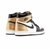 Nike耐克 Air Jordan 1 OG NRG Gold Toe AJ1 乔1黑金脚趾篮球鞋 861428-007(黑金色 45及以上)第4张高清大图
