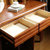 皮耐迪 现代中式 橡木实木妆台 化妆桌 梳妆台(胡桃色)第5张高清大图
