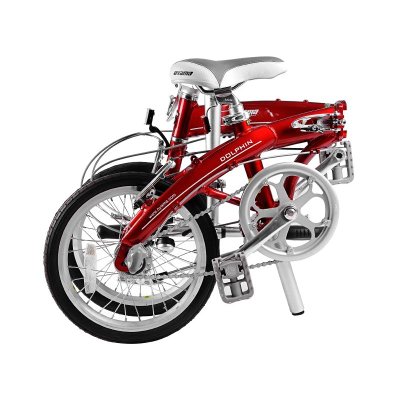 欧亚马（Oyama）海豚-M500内3速折叠自行车（红色）（16寸）