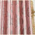 三巧家纺 旖旎时光 阳离子磨绒三层梭织欧式粉色全遮光阳台客厅卧室布艺窗帘窗纱(粉色布帘（打孔式） 1片2.4米宽*2.7米高可调)第3张高清大图