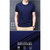 拉缇娅【100%棉】男士夏季亲肤透气舒适百搭短袖T恤(上青色 XL)第6张高清大图
