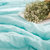 唐蔚家纺纯色水洗棉空调被夏凉被春秋被时尚简约180x220cm(蓝色)第3张高清大图