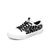 Skechers斯凯奇女鞋联名款透气运动鞋休闲鞋低帮帆布板鞋66666301(黑色/白色 36)第4张高清大图