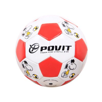 POVIT PE-4263 PVC足球（黑色）（2号）