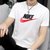 Nike耐克短袖男装 夏季新款运动服健身训练服休闲服圆领半袖透气T恤AR5005-100(白色 M)第4张高清大图