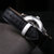 天梭(TISSOT)手表力洛克系列 T006新款80小时全自动机械时尚潮流精钢表带男士腕表T006.407.16.033(银壳白面黑皮带)第5张高清大图