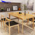 天米 TIMI 北欧白橡实木拉伸桌 可折叠桌 全实木餐桌椅 现代简约1.3米1.4米饭桌组合(原木色 1.4米餐桌)第5张高清大图