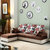 紫茉莉新款简约现代布艺沙发脚踏组合 中小户型客厅可拆洗布艺沙发(卡其+咖啡)第3张高清大图