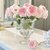 网红轻奢法式大号玻璃水晶花瓶摆件客厅桌面透明水养鲜花插花饰品(蓓蕾B款-大号)第3张高清大图