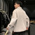卡郎琪 2020年春季新款男士立领卫衣套头外套青少年休闲高中学生潮牌韩版 KXP-Y147(中灰 4XL)第4张高清大图