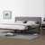 实木床现代简约胡桃木色家具1.8米1.5布艺软包主卧双人床第4张高清大图
