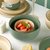 北欧碗碟套装家用轻奢日式餐具简约复古陶瓷碗盘子ins风碗筷餐具(墨绿色套装)第3张高清大图