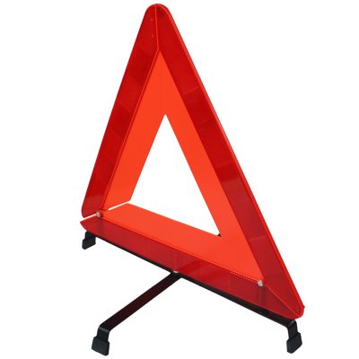 车德克（CEDEKE）DK41阿克力内三角反光型车用停车故障警示牌（红色）