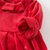 davebella戴维贝拉女童2018秋装新款洋气连衣裙宝宝公主裙DBM8636(7Y 大红色)第4张高清大图
