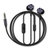 万魔（1MORE） 活塞耳机风尚版入耳式耳塞式手机通用有线控带耳麦 E1009 灰色第3张高清大图