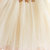 贝壳元素五角星半身裙 春秋装新款女童童装网纱裙子qz4393(140 米色)第3张高清大图