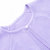 贝贝怡女童针织毛衣2019新款洋气甜美公主纯棉开衫上衣191S2059(120cm 浅紫)第3张高清大图