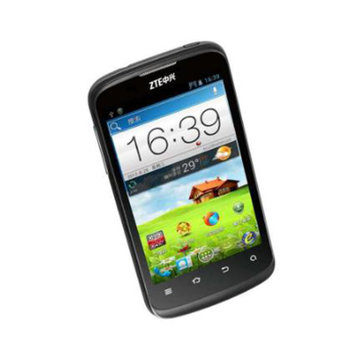 中兴N881E 电信3G  4英寸 安卓双核 500万像素 智能手机 不支持电信4G卡(黑色 官方标配)